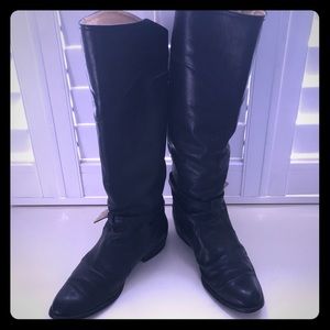 Frye Dorado Riding Boots (fit wide calf!!)